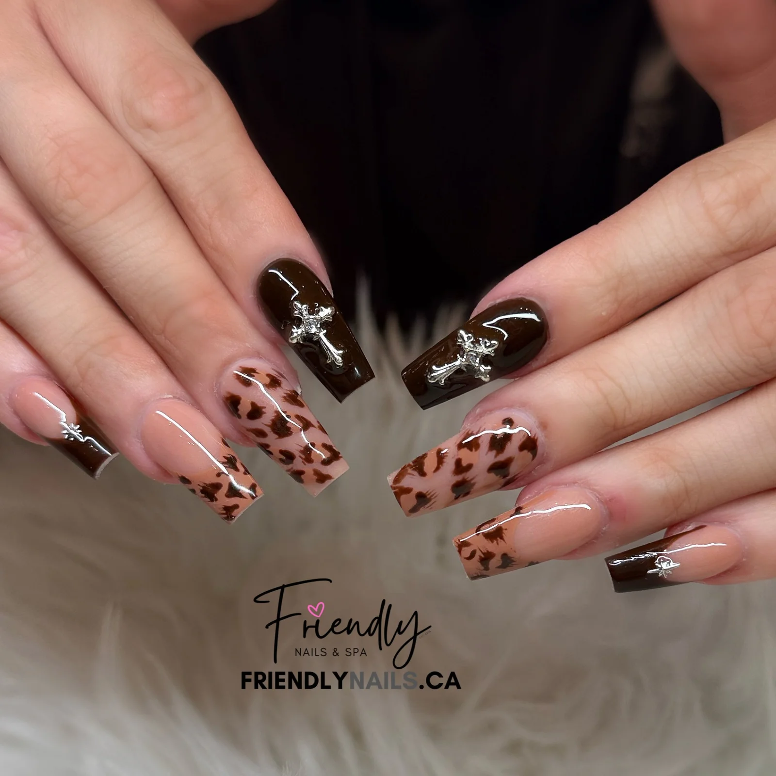 Nail Art nail design by Friendly Nails