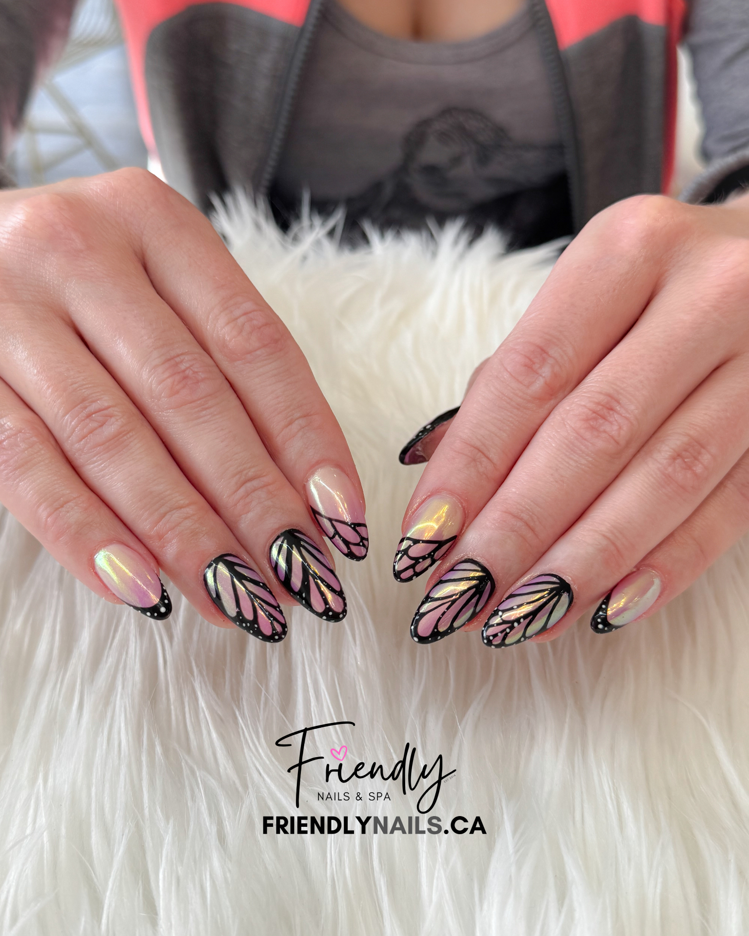 Nail Art nail design by Friendly Nails