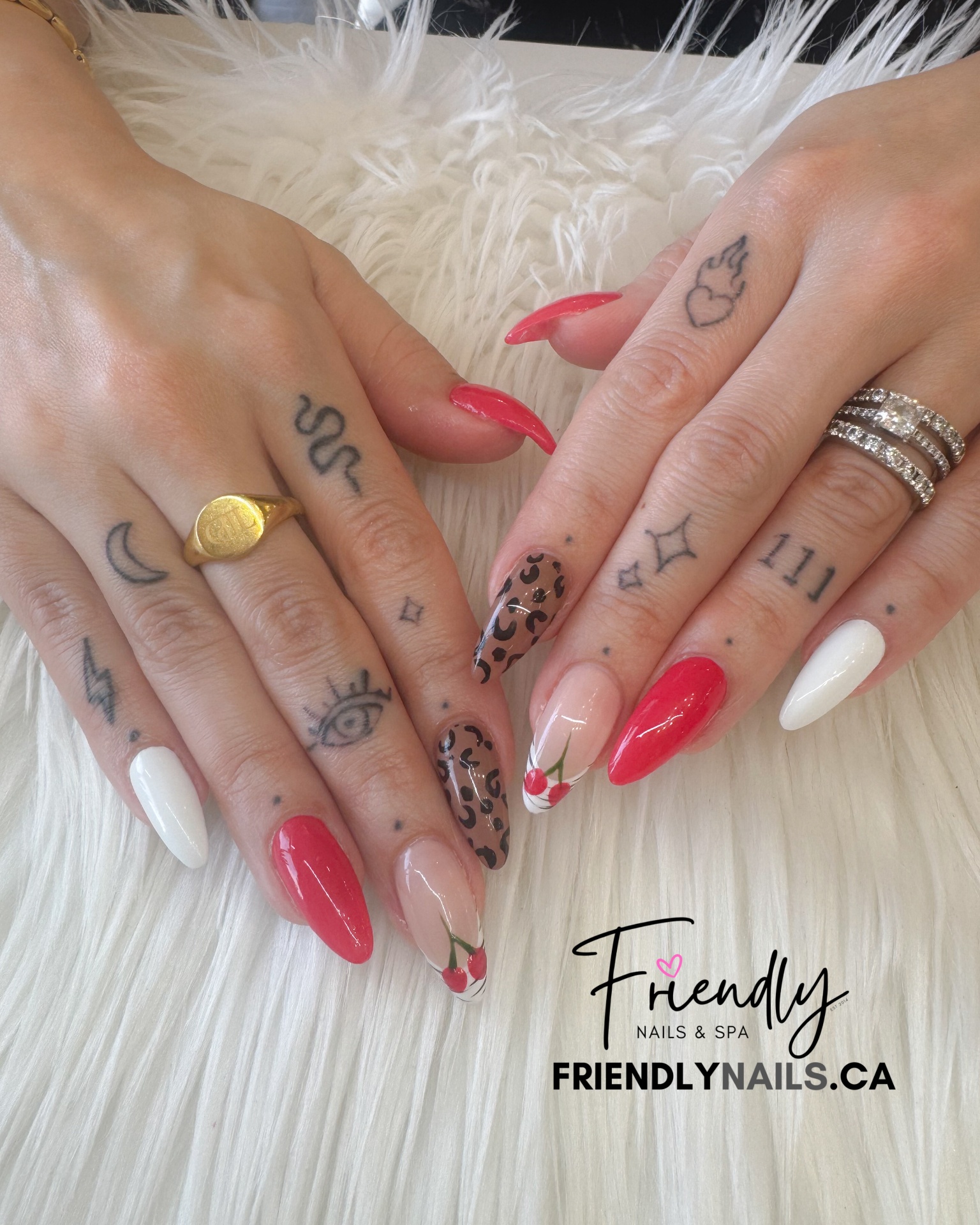 Nail Art nail design by Friendly Nails