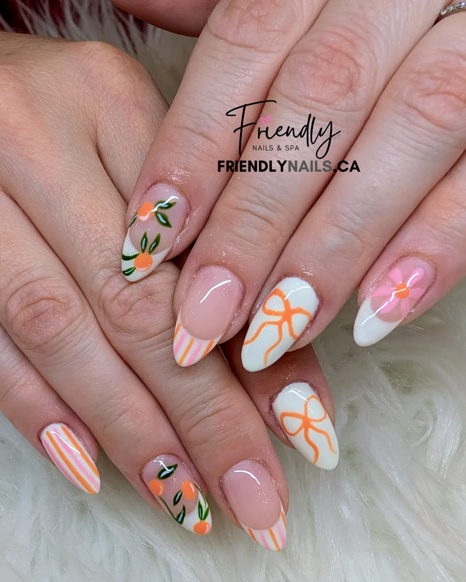 Nail Art nail design by Friendly Nails