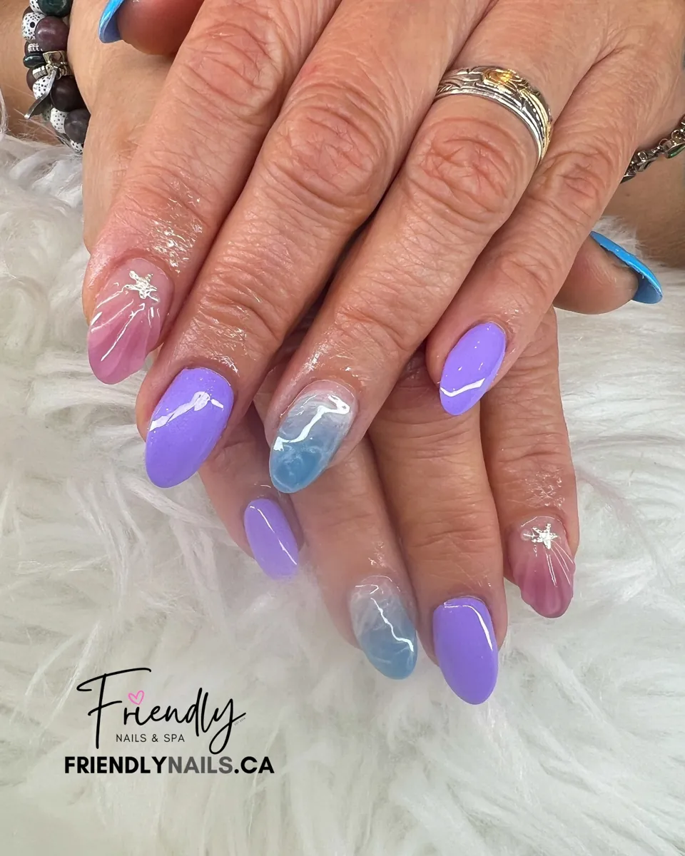 Nail Art nail design by Friendly Nails