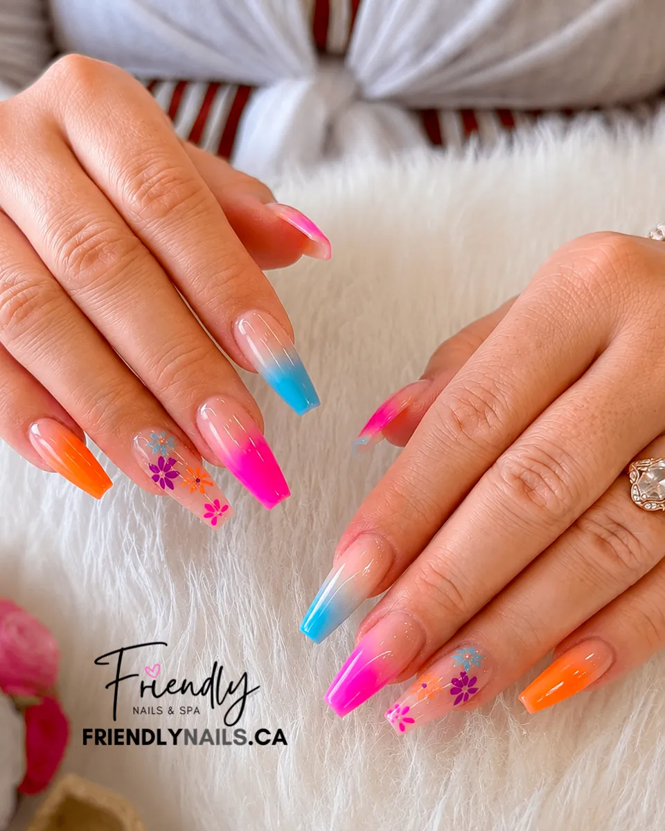 Nail Art nail design by Friendly Nails