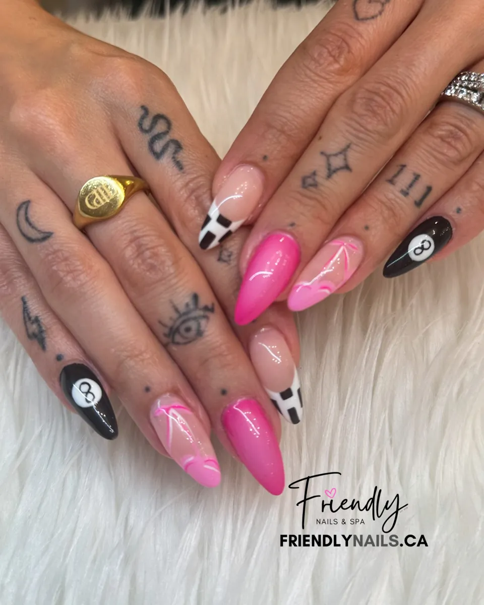 Nail Art nail design by Friendly Nails